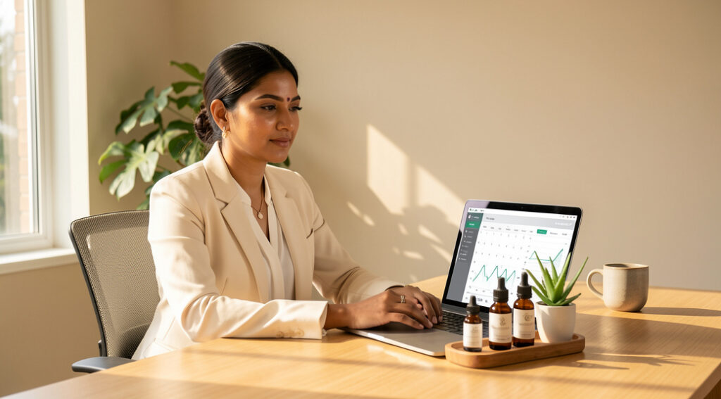 organic skincare routine for US business decision-makers